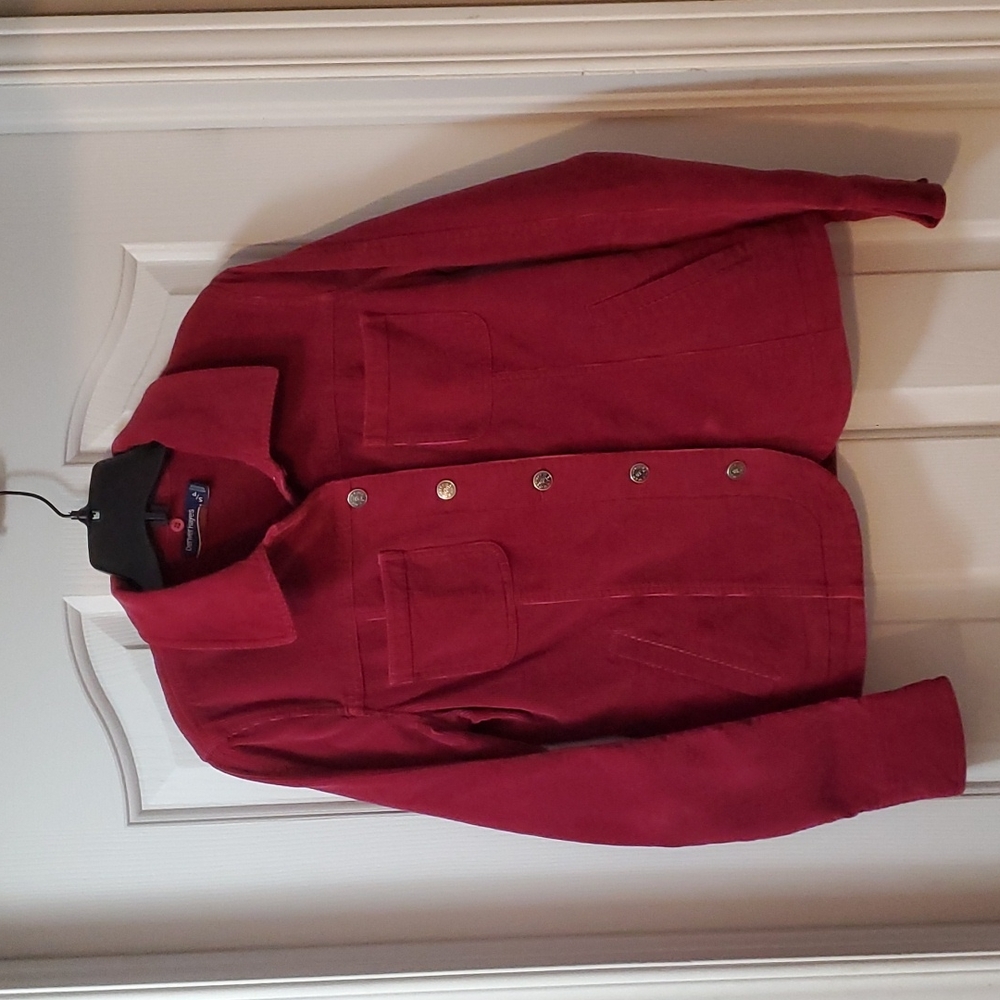 🌞 Burgundy corduroy jacket
